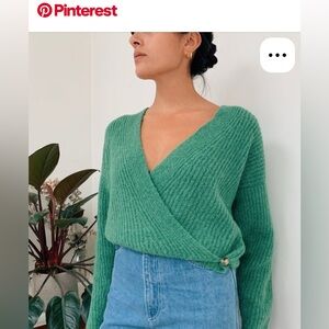 Paloma Wool  Sanz Green Cardigan